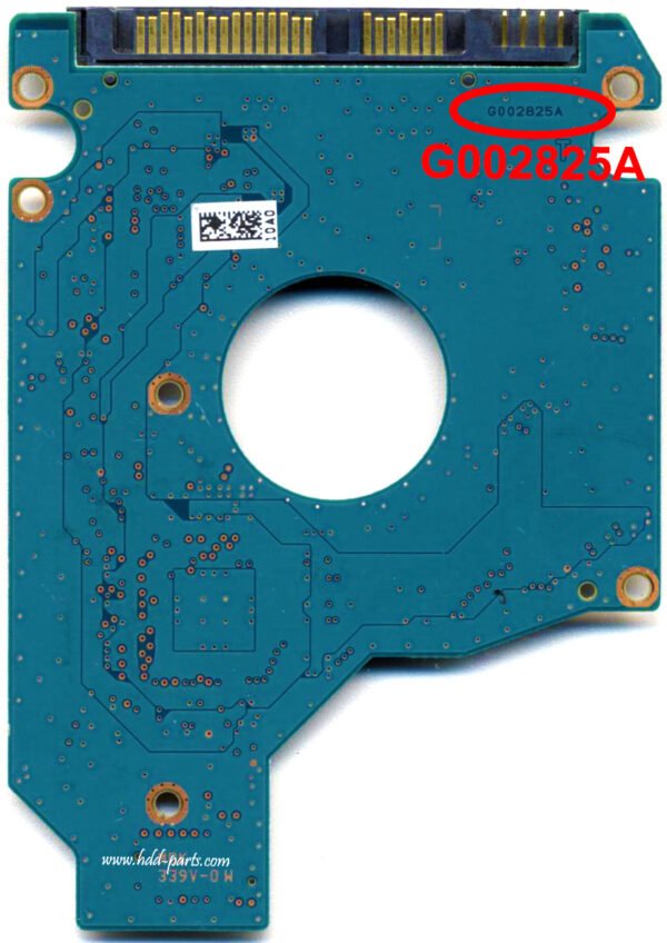 MK3276GSX, AO/GS101X, G002825A, Toshiba2.5*SATA Hard Drive Donor PCB